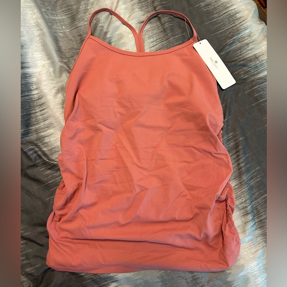 Women's Pink Spaghetti Strap Top